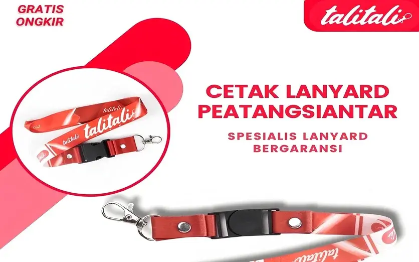 Jasa Cetak Lanyard Pematangsiantar Proses Cepat