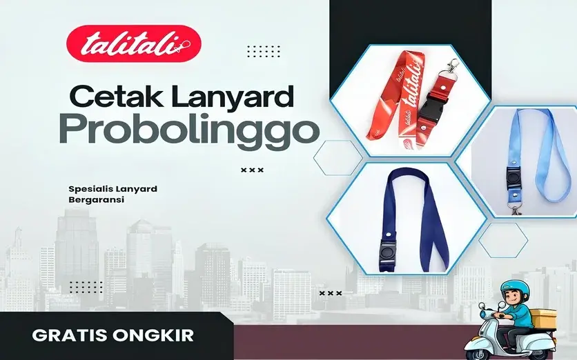 Jasa Cetak Lanyard Probolinggo Eksklusif, Kreatif, dan Profesional