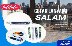 Jasa Cetak Lanyard Salam Gaya Tangguh