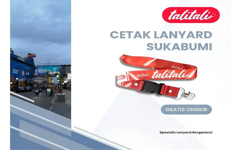 Jasa Cetak Lanyard Sukabumi Desain Keren