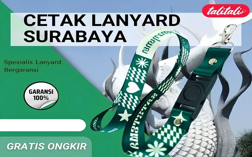 Jasa Cetak Lanyard Surabaya Untuk Brand Awareness