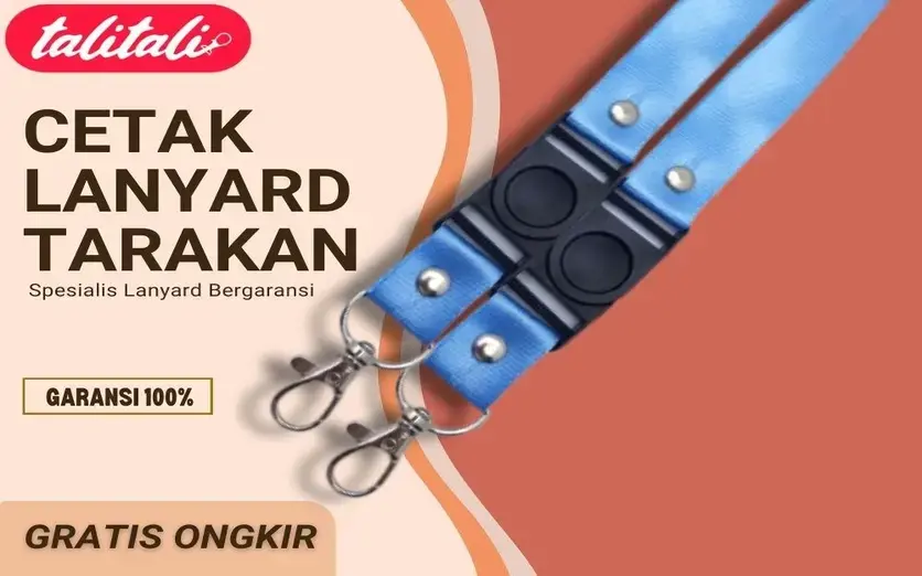 Jasa Cetak Lanyard Tarakan Promo Gokil