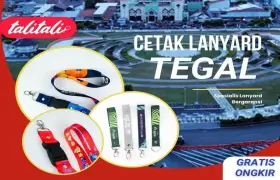 Jasa Cetak Lanyard Tegal Hemat Fashionable