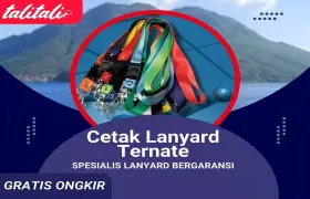 Jasa Cetak Lanyard Ternate Untuk Promosi yang Memikat