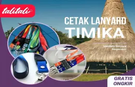 Jasa Cetak Lanyard Timika Pusat Cetak Berkualitas