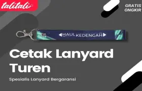 Jasa Cetak Lanyard Turen Murah Meriah