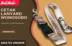 Jasa Cetak Lanyard Wonosobo Pusat Lanyard Printing Termurah