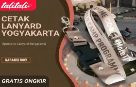 Jasa Cetak Lanyard Yogyakarta Pusat Lanyard Printing Berkualitas