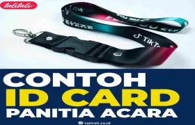 Contoh Id Card Panitia Acara