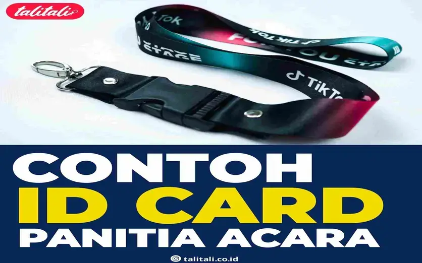 Contoh Id Card Panitia Acara