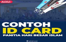 Contoh Id Card Panitia Hari Besar Islam