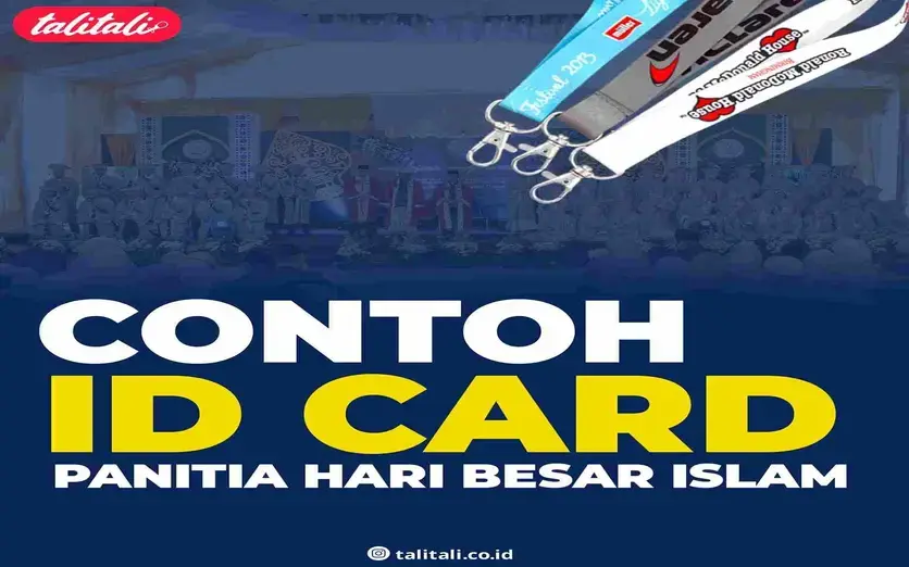 Contoh Id Card Panitia Hari Besar Islam