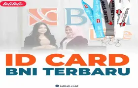 Jual Cetak Id Card BNI Terbaru