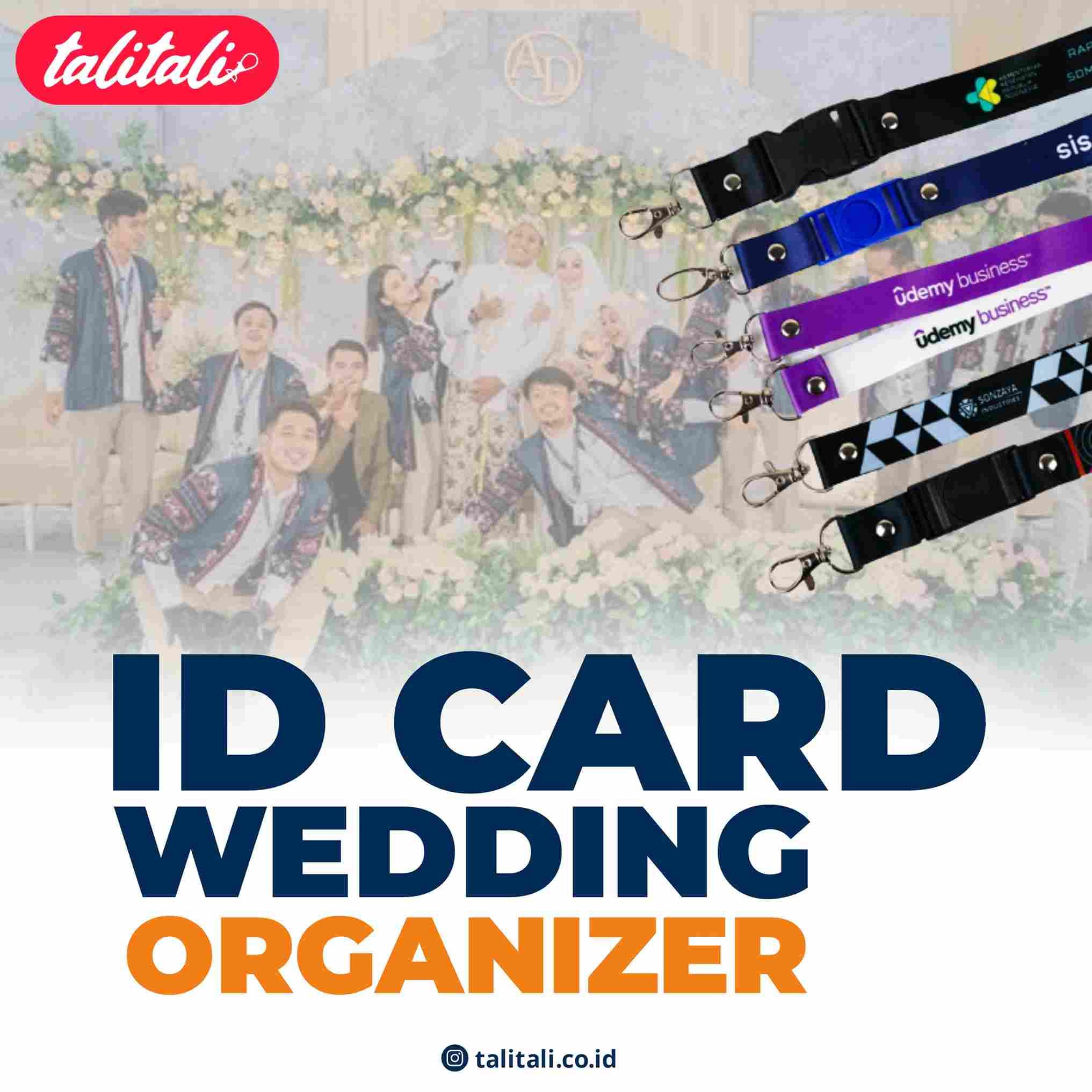 Jual Cetak Id Card Wedding Organizer Untuk Panitia Pernikahan