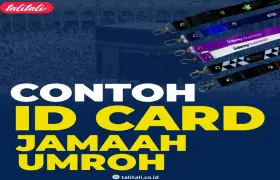 Jasa Pembuatan ID Card Jamaah Umroh, Tersedia Contoh & Ukurannya