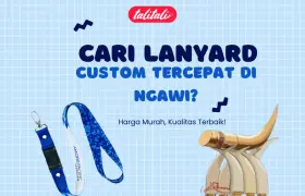 Jasa Pembuatan Tali Lanyard Custom Tercepat di Ngawi Murah