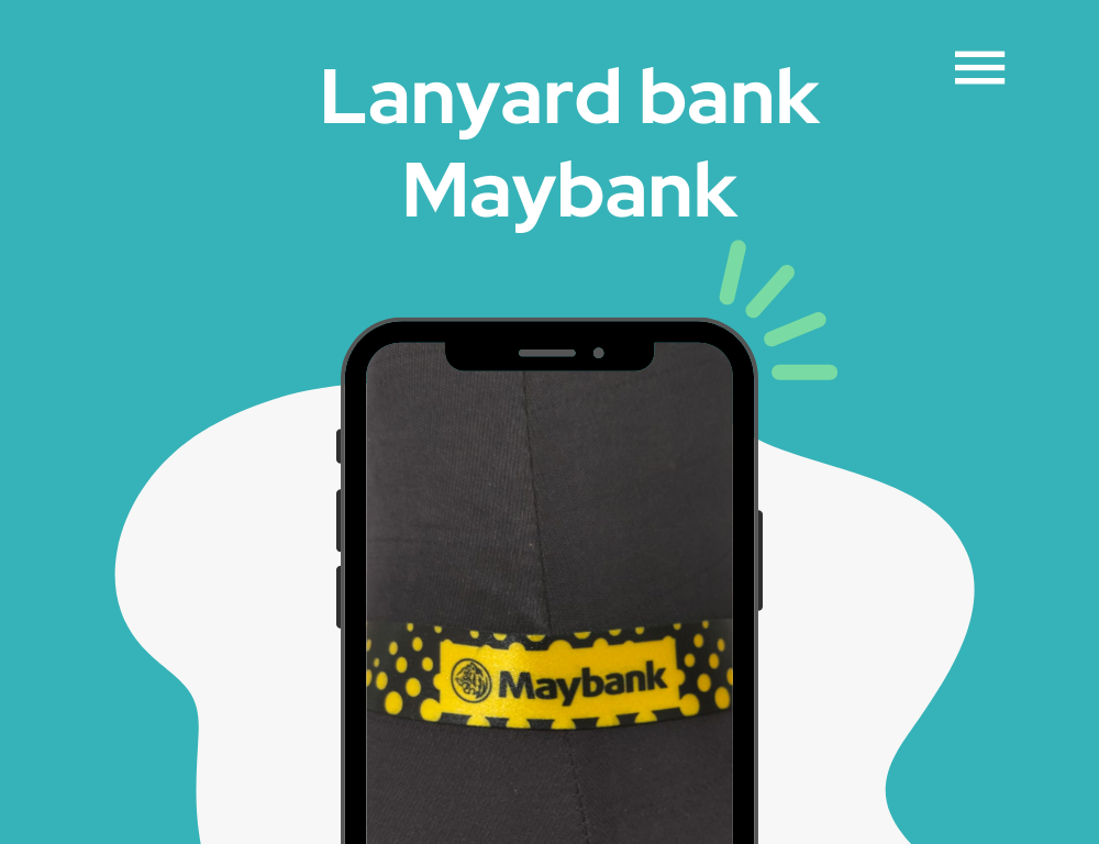 Tempat Cetak Lanyard Maybank Anti Ribet!