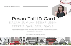 Tali ID Card Murah Surabaya