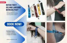 Produsen Tiket Gelang Lanyard Online