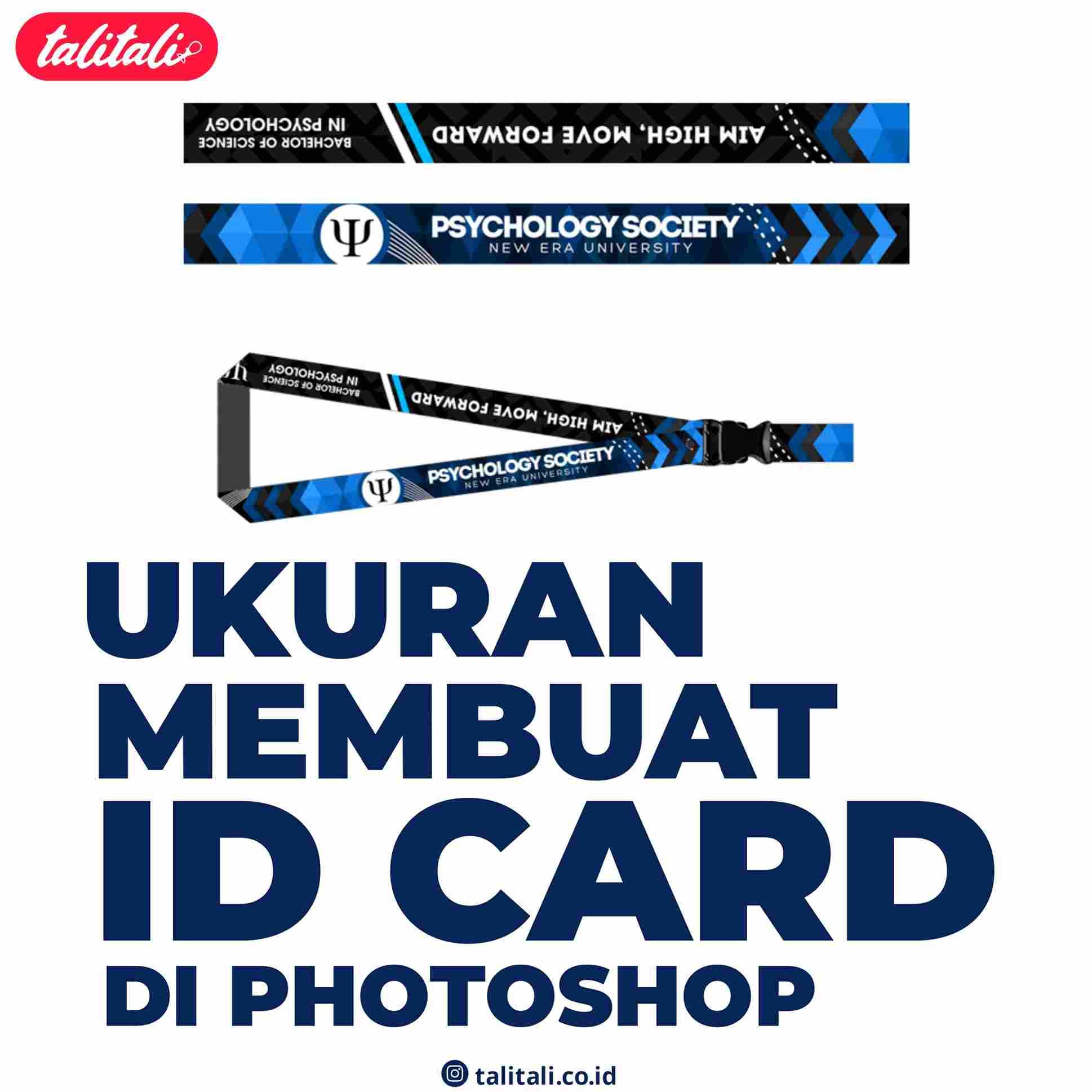 Ukuran Membuat Id Card Di Photoshop yang Tepat