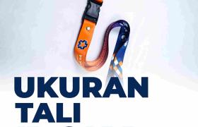 Ukuran Tali Lanyard yang Tersedia di Vendor Percetakan