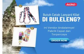 Jasa Cetak Kalung Lanyard ID Card Buleleng Pengiriman Cepat