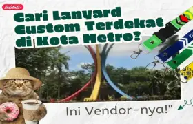 Inilah Vendor Kalung Lanyard Custom Terdekat di Kota Metro