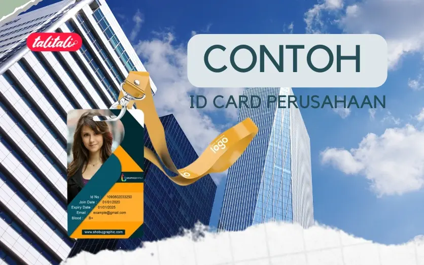 Contoh ID Card Perusahaan