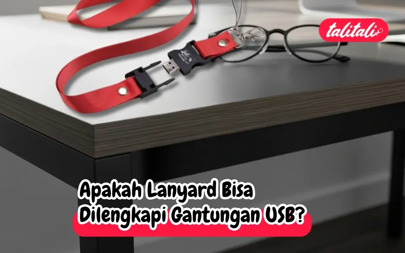 Apakah Lanyard Bisa Dilengkapi Gantungan USB?