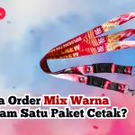 Bisa Order Mix Warna Dalam Satu Paket Cetak? Bisa Banget!