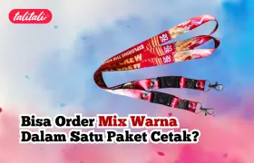 Bisa Order Mix Warna Dalam Satu Paket Cetak? Bisa Banget!