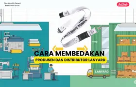 Cara Membedakan Produsen dan Distributor Lanyard, Mudah Banget