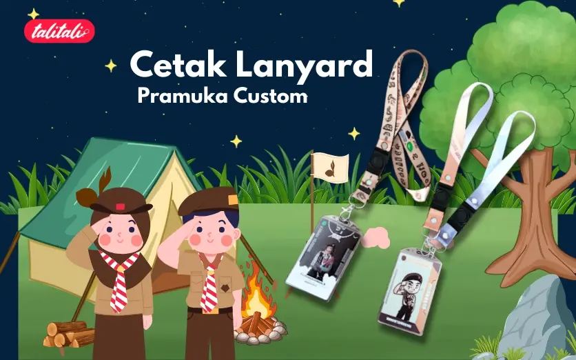 Cetak Lanyard Pramuka Custom untuk Regu, Gudep, dan Kwartir