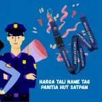 Daftar Harga Tali Name Tag Panitia HUT Satpam di Talitali