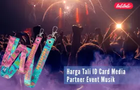 Harga Tali ID Card Media Partner Event Musik