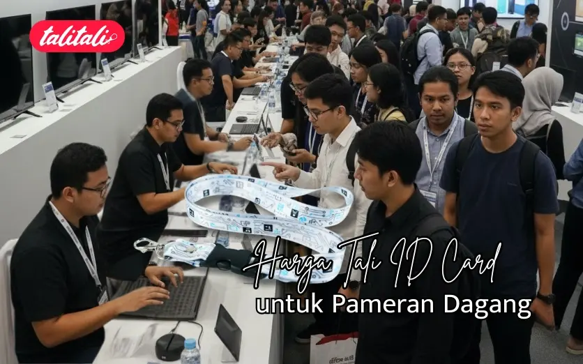 Harga Tali ID Card untuk Pameran Dagang Full Custom