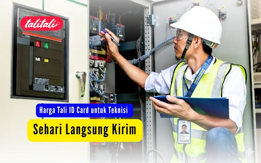 Harga Tali ID Card untuk Teknisi yang Full Color