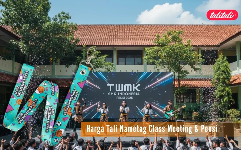 Harga Tali Name Tag Class Meeting & Pensi