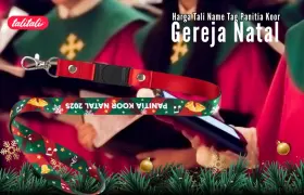 Harga Tali Name Tag Panitia Koor Gereja Natal