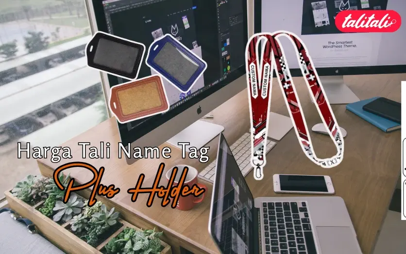 Harga Tali Name Tag Plus Holder, Paket Lengkap!