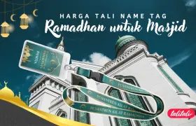 Harga Tali Name Tag Ramadhan untuk Masjid (Free Ongkir)