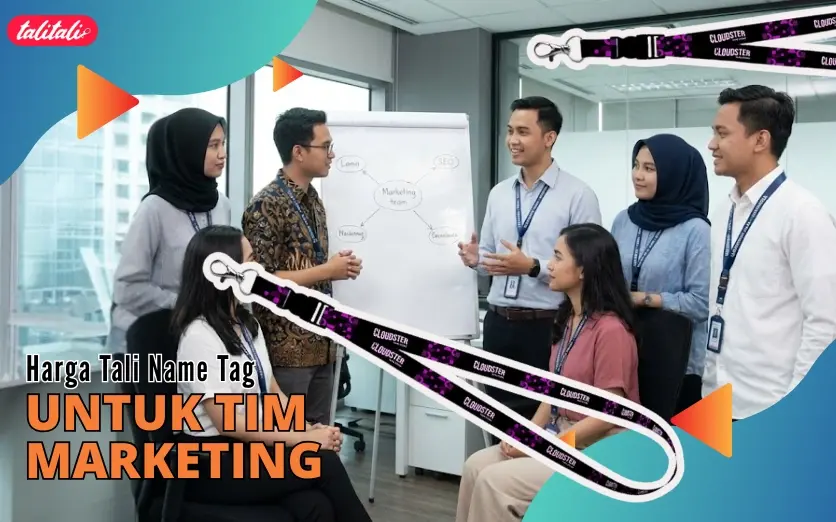 Harga Tali Name Tag untuk Tim Marketing, Tampil Elegan