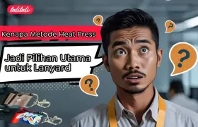 Kenapa Metode Heat Press Jadi Pilihan Utama untuk Lanyard?