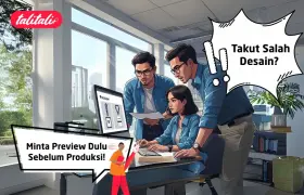 Takut Salah Desain? Minta Preview Dulu Sebelum Produksi!