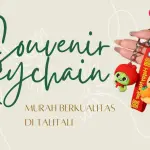 Souvenir Keychain Murah Berkualitas (Minimal 15 Pcs)