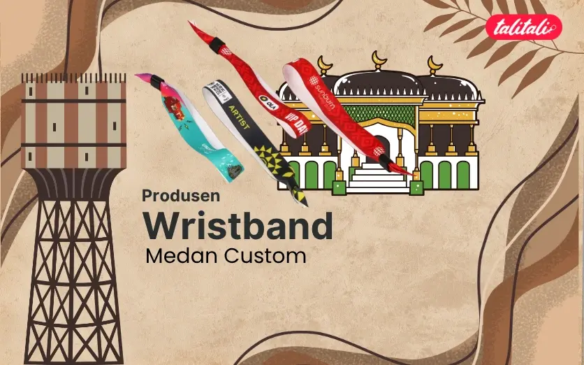 Wristband Medan, Produsen Terbaik Siap Kirim Secepat Kilat
