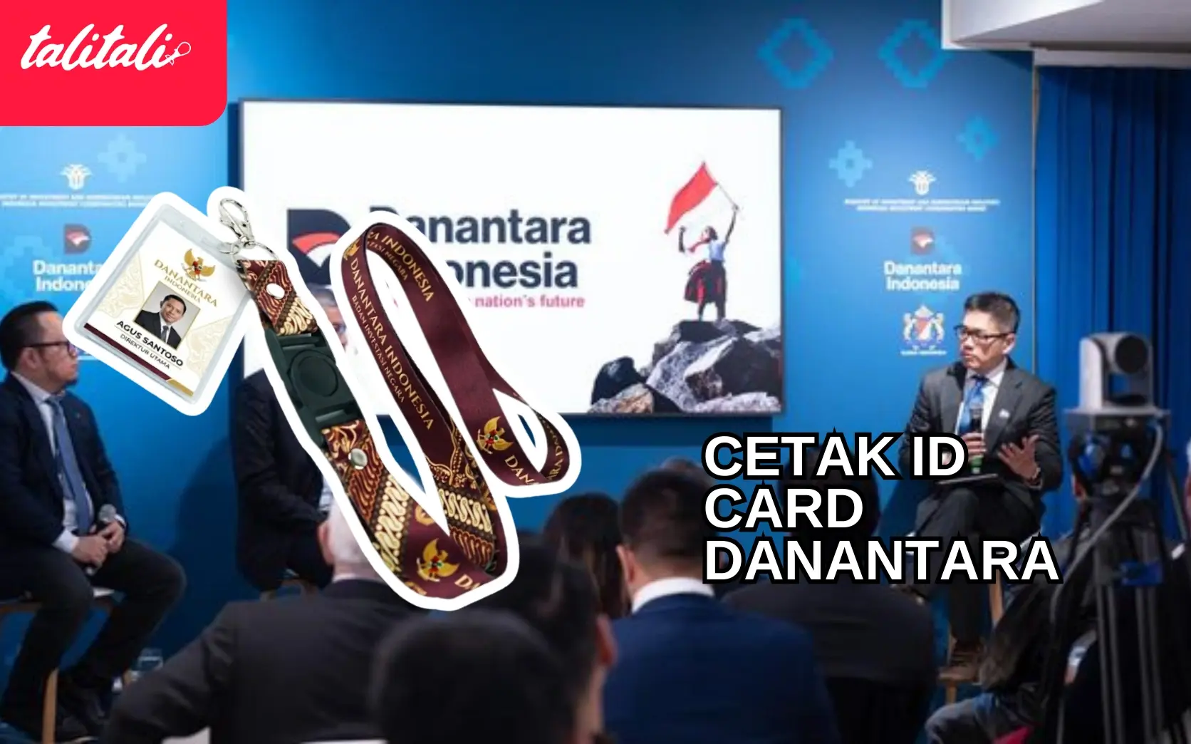 Cetak ID Card Danantara (Custom Print Cepat)