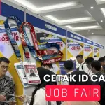 Cetak ID Card Job Fair untuk Identitas Panitia, Perusahaan, dan Peserta