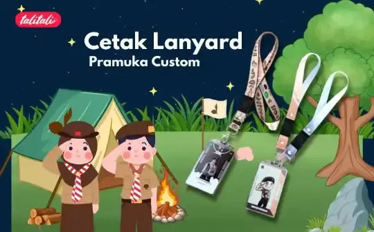 Cetak Lanyard Pramuka Custom untuk Regu, Gudep, dan Kwartir