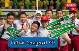 Cetak Lanyard SD: Tali ID Card Custom untuk Identitas dan Keamanan Siswa